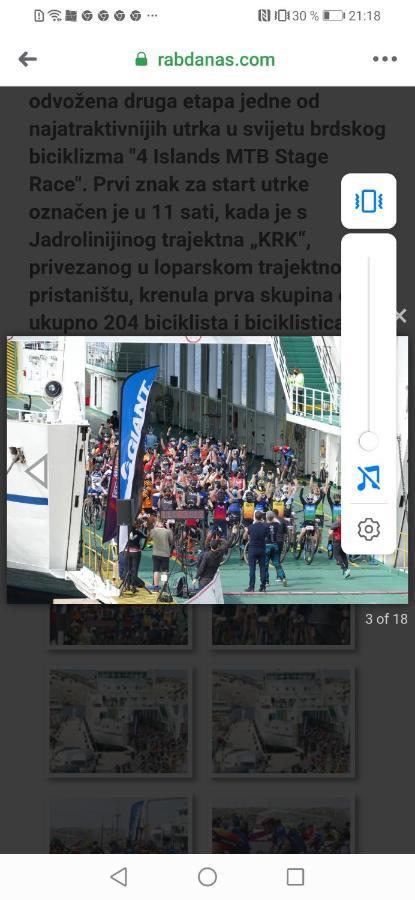 Apartmani Ana I Predrag Lopar Exterior foto